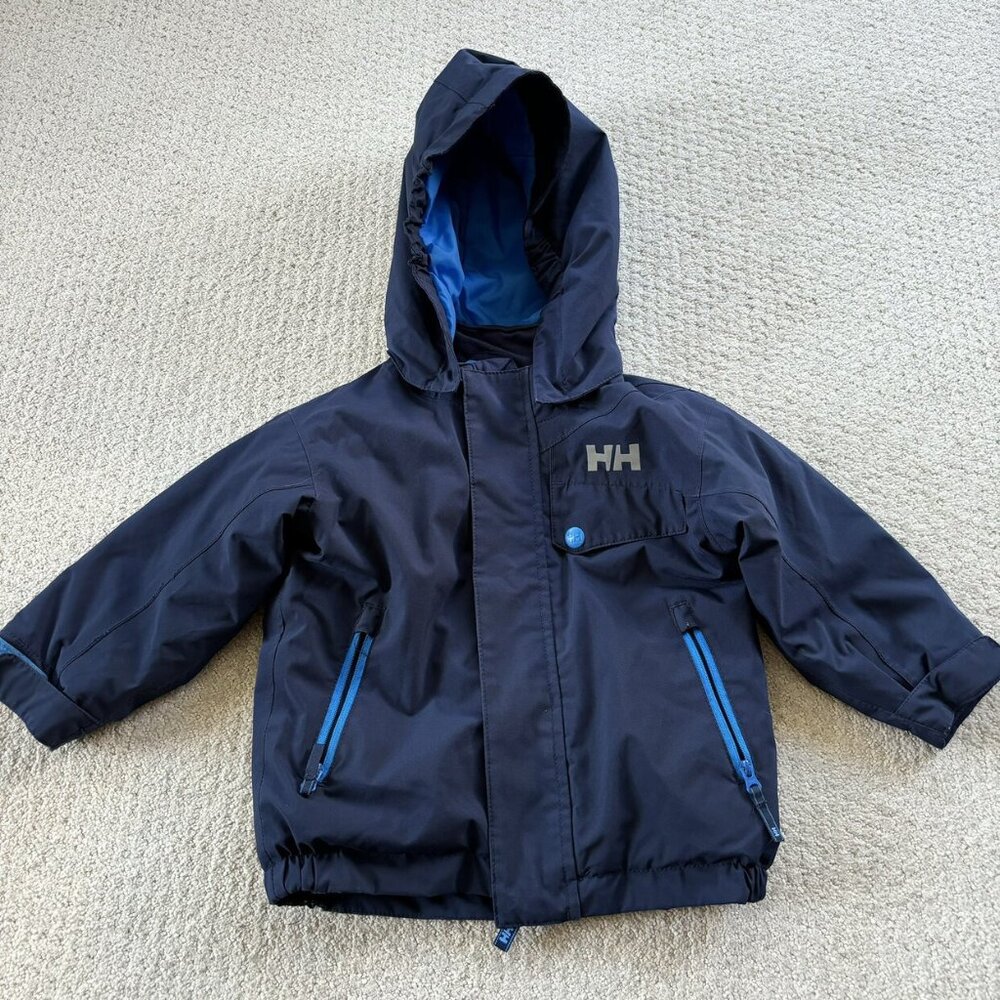 Helly Hansen Blue Winter Coat